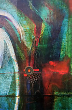 Love Flows by LuAnn Ostergaard (Mixed-Media Collage)