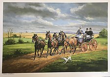 Four and Hound by Werner Rentsch (Giclee Print)