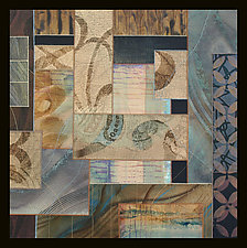 Deliberate Wanderings No.12 by Karen McCarthy (Mixed-Media Collage)