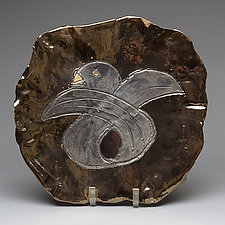 Bird Series: Plate 3 by Lois Sattler (Ceramic Platter)