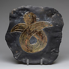 Bird Series: Plate 6 by Lois Sattler (Ceramic Platter)