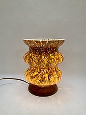 Autumn Lamp by Dierk Van Keppel (Art Glass Table Lamp)