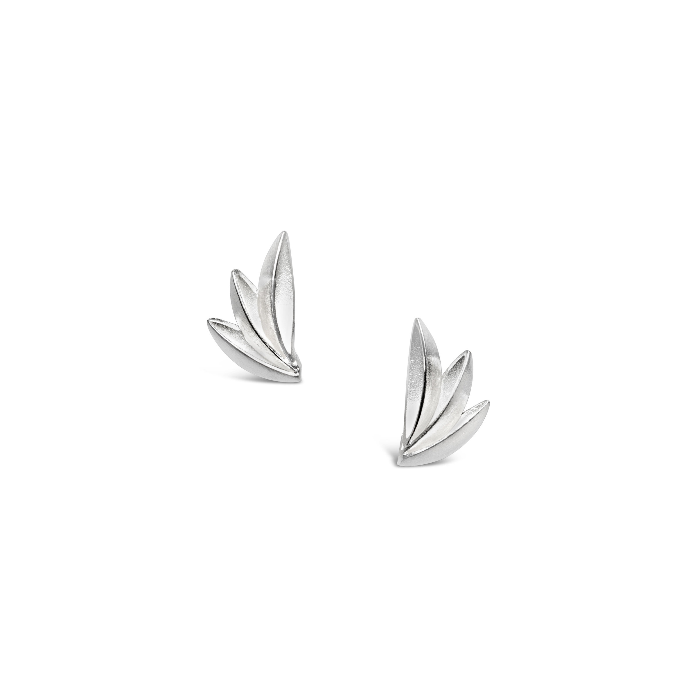 Bird of Paradise Earrings by Thea Izzi (Silver Earrings