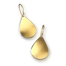 Goddess Drop Earrings by Thea Izzi (Gold & Silver Earrings)