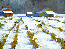 Field of Snow by Suzanne Siegel (Giclee Print)