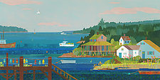 Harbor Village I by Suzanne Siegel (Pigment Print)