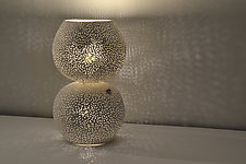 ClayLight Table Lamp by Yael Erel and Avner Ben Natan (Ceramic Table Lamp)
