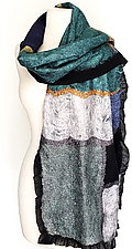 Dina Wrap by Elizabeth Rubidge (Silk & Wool Scarf)