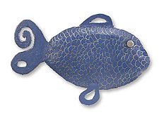 Fiona the Fish by Ben Gatski and Kate Gatski (Metal Wall Sculpture)
