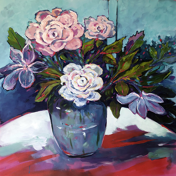 Spring Bouquet by Filomena Booth (Acrylic Painting) | Artful Home