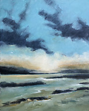Silent Sea II by Filomena Booth (Acrylic Painting)