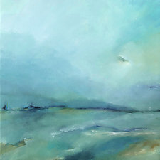 Aqua Sea by Filomena Booth (Acrylic Painting)