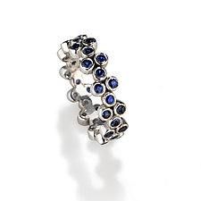 Beehive Ring by Diana Widman (Gold & Stone Ring)