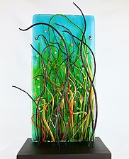 Untamed by Carol Carson (Art Glass Sculpture)