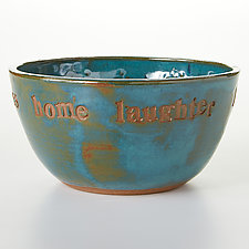 Celebration Bowl by Louise Bilodeau (Ceramic Bowl)