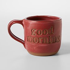 Good Morning Mug by Lulu Ceramics (Ceramic Mug)