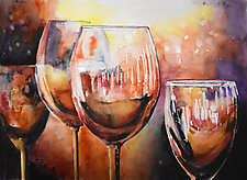 Cheers! by Terrece Beesley (Watercolor Painting)