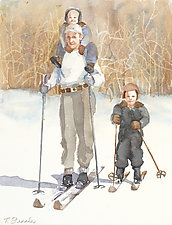 Too Small to Ski by Terrece Beesley (Giclee Print)