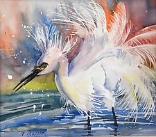 Restless Magical Motion by Terrece Beesley (Watercolor Painting)