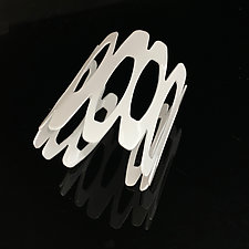 Atomic Cuff Bracelet by Melissa Stiles (Steel Bracelet)