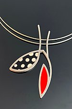 Balance Polka Dot Necklace by Melissa Stiles (Steel & Polymer Necklace)