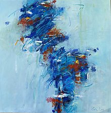 Blue Journey by Lela Kay (Oil Painting)