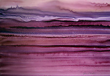 Purple Majesty by Maureen Kerstein (Watercolor Painting)