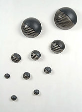 Northwest Wall Ball Set by Larry Halvorsen (Ceramic Wall Art)