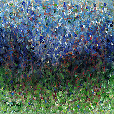 Psychedelic Hill by Lynne Taetzsch (Acrylic Painting)