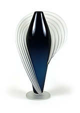 Neptune Vase by Thomas Kelly (Art Glass Vase)