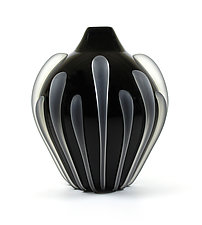 Seedpod Vase by Thomas Kelly (Art Glass Vase)