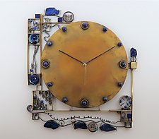Out of the Blue by Mary Ann Owen and Malcolm Owen (Metal Clock)