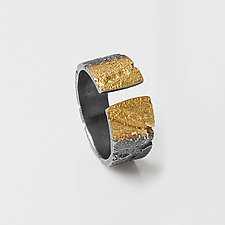 Open Ombre Band by Jenny Reeves (Gold & Silver Ring)