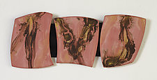 Red Stems by Kristi Sloniger (Ceramic Wall Sculpture)