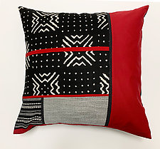 Red Stripe by Aryana Londir (Cotton Pillow)