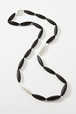 Elemental Onyx and Silver Necklace by Claudia Endler (Silver & Stone Necklace)