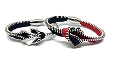 Love Knot Zipper Bracelet by Kate Cusack (Zippered Bracelet)