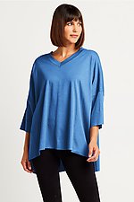 Pima V-Neck Tee by Planet (Knit Top)