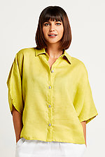 Linen Boxy Shirt by Planet (Linen Top)