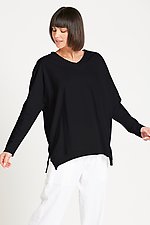 French Terry Bubble Top by Planet (Knit Top)