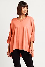 Pima V-Neck Tee by Planet (Knit Top)