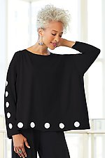 Polka Dot Boxy Tee by Planet (Knit Top)