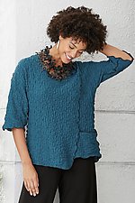 Pucker Angle Top by Noblu (Knit Top)