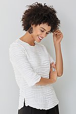 Fiore Classic Shirttail Top by Carol Turner (Knit Top)