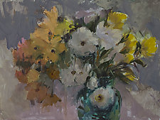 Fresh Bunch by Leslie Dyas (Oil Painting)