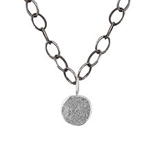 Spondylus Pendant by Randi Chervitz (Silver Necklace)