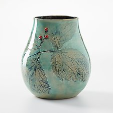 Botanical Weed Vase by Suzanne Crane (Ceramic Vase)