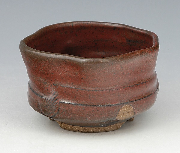 Wheel Thrown and Altered Tea Bowl
