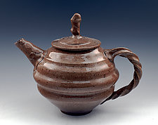 Teapot 22 by Ron Mello (Ceramic Teapot)