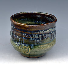 Stoneware Tea Bowl Cup by Ron Mello (Ceramic Serving Piece)